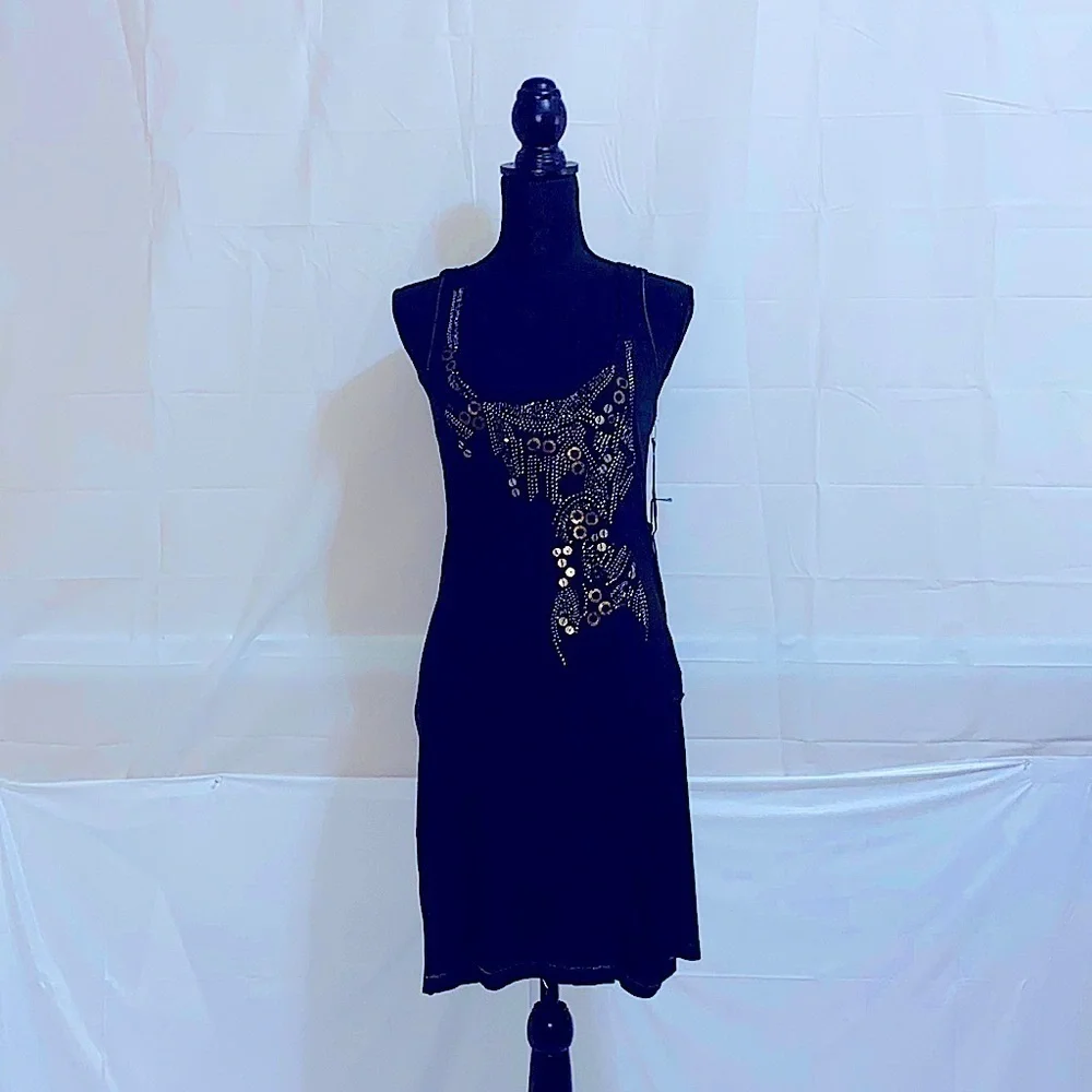 Love Stitch Sleeveless Racerback Dress Size M - Picture 3 of 7